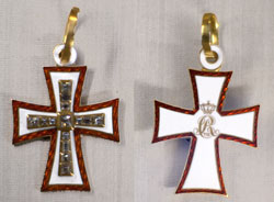 Dannebrogordenen - oprindeligt ordenstegn